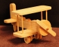 Wooden airplane